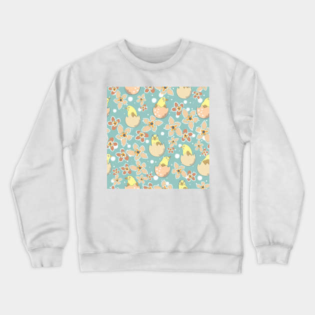 Chicken Crewneck Sweatshirt by Kristina Stellar Scandinavian Land